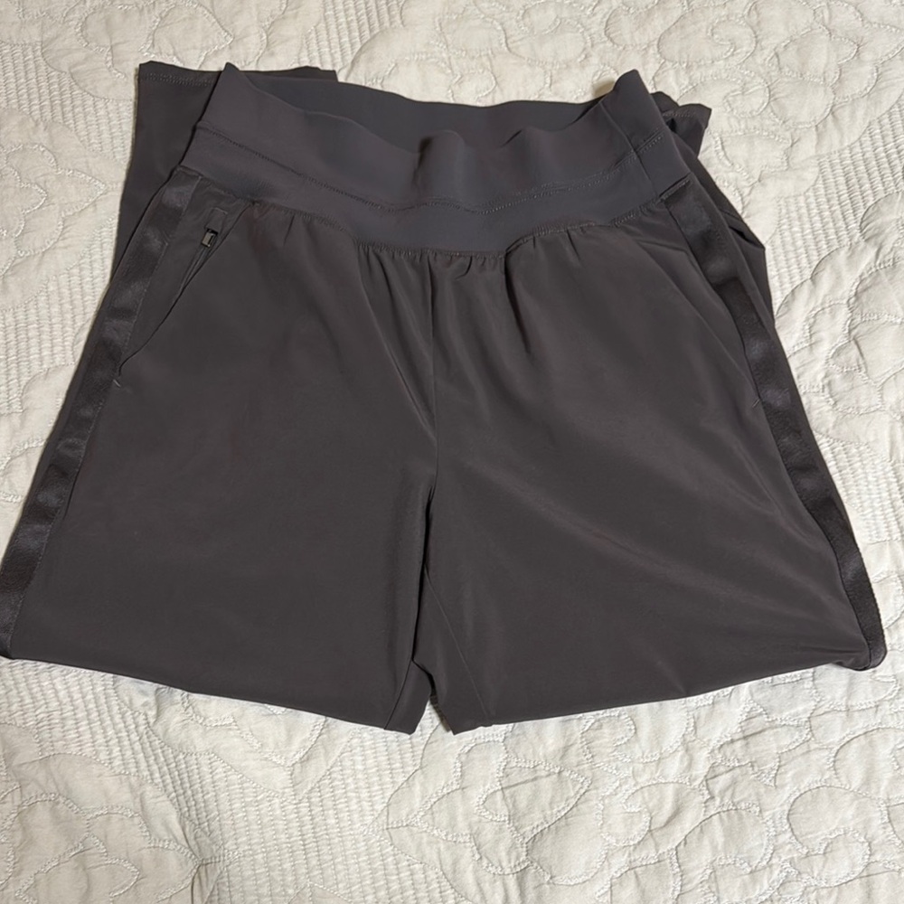 Athleta Brown Ankle Cropped Pants